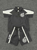 Black "SELFMADE" Short Set