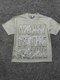 Grey “MONEY IS THE MOTIVE” Tee
