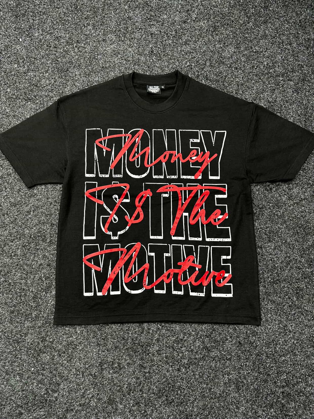 Black "Money Is The Motive" Tee
