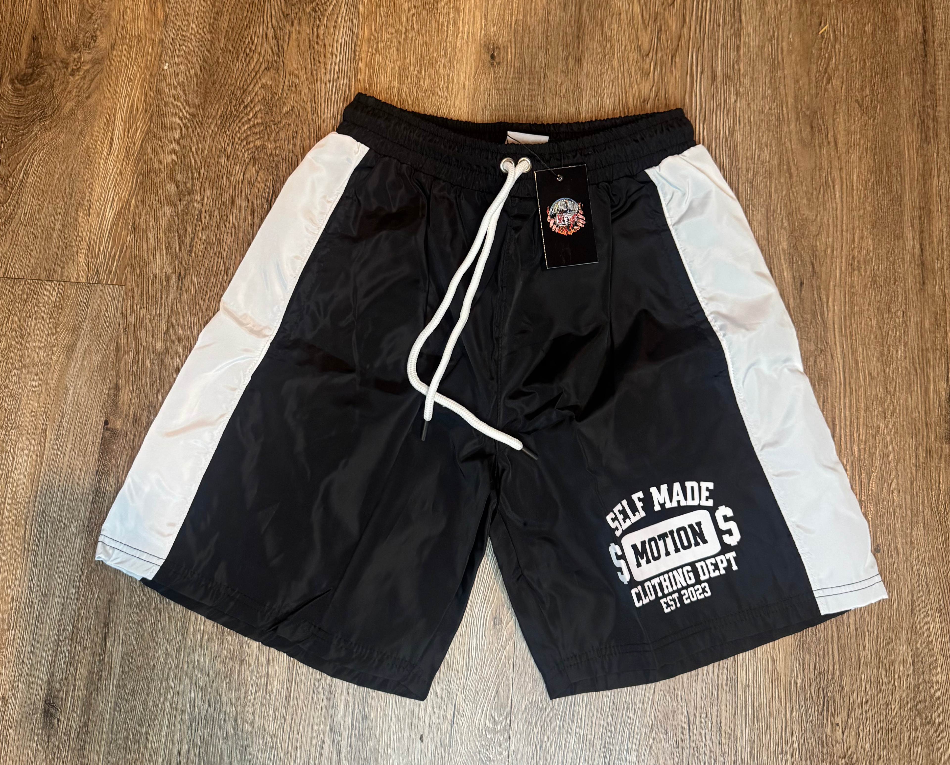 Black “SELFMADE DEPT” Shorts